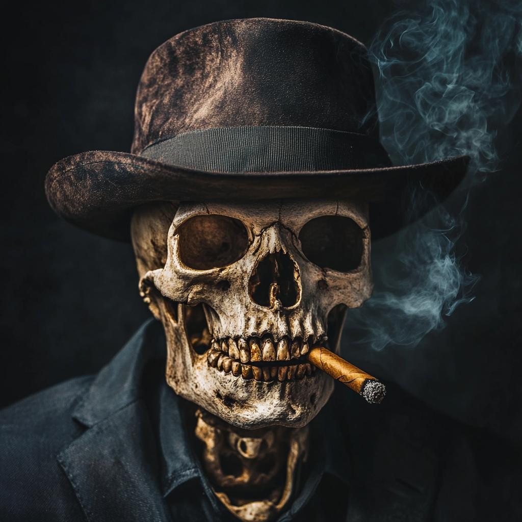 Hero Skull Fedora